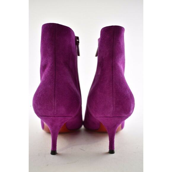 Christian Louboutin So Kate Booty 55 Richelieu Pink Purple Ankle Heel Bootie 36 - Picture 3 of 8